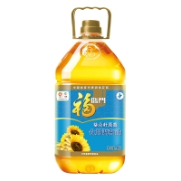 福临门葵花籽原香食用调和油5L