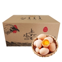 土鸡蛋礼盒B—60枚