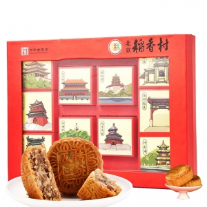 北京稻香村-京秋十景月饼礼盒